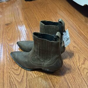 Brand new leather cowboy boots